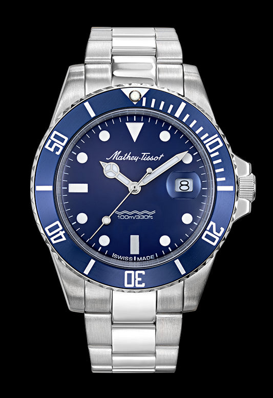 Mathy Vintage Quartz 42mm H901ABU